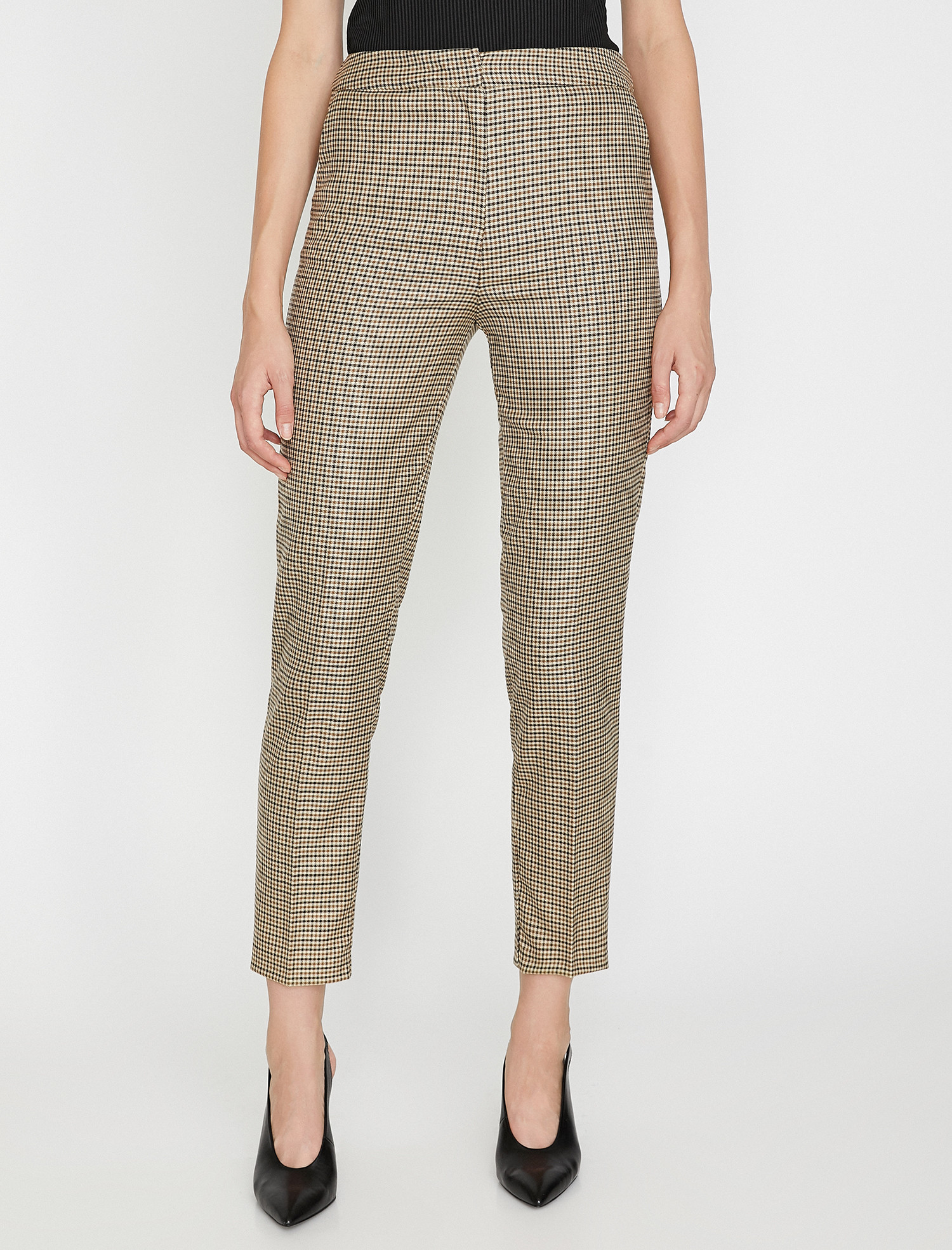 

Брюки Koton 0KAK42165UW-20T 40 Brown Check