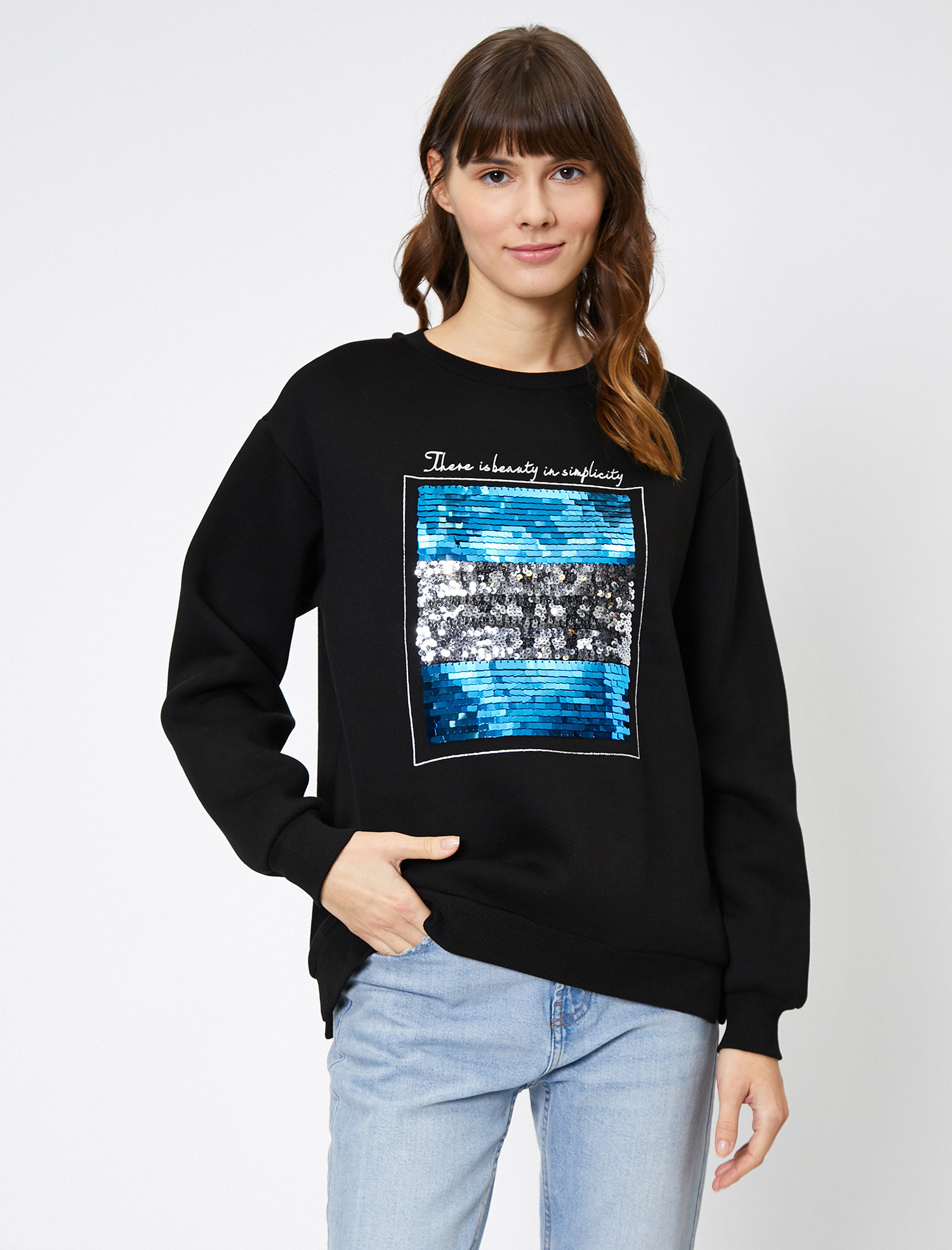 

Свитшот Koton 0KAK13771EK-999 XL Black