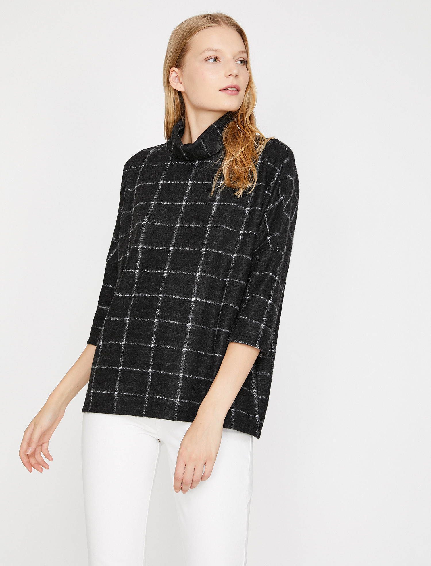 

Свитер Koton 0KAK17425GK-01T S Black Check