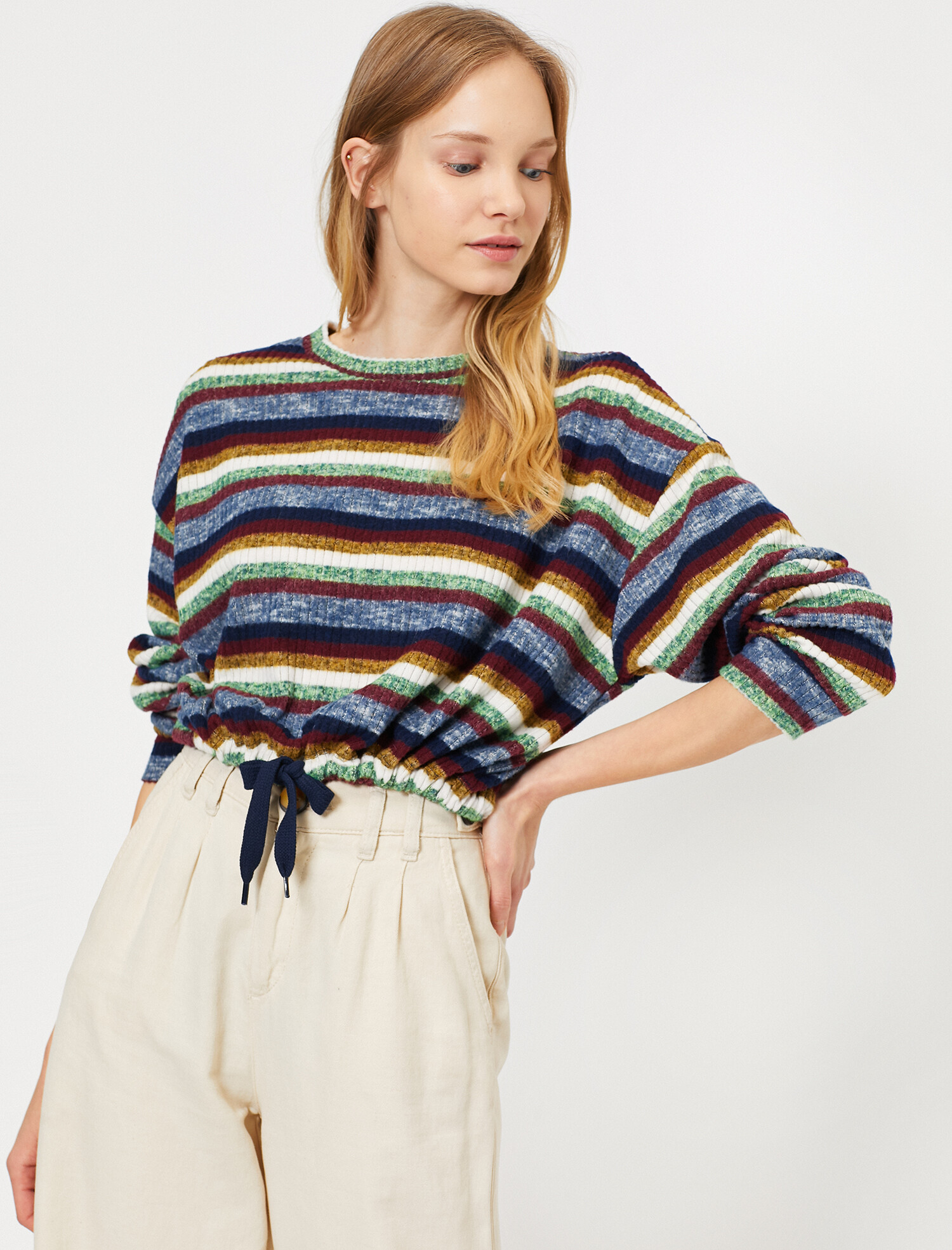 

Джемпер Koton 0KAL98284IK-84L S Marine Stripe