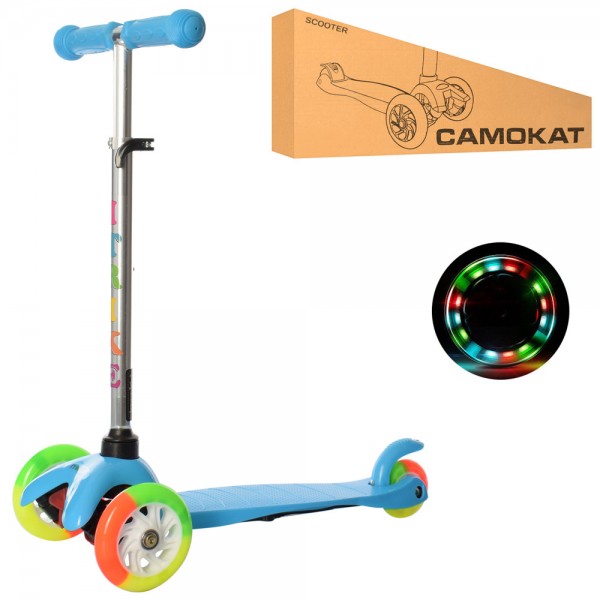 

Самокат iTrike BB 3-013-4-A-BL Голубой (BAM003214)