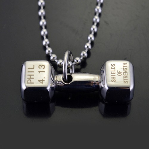 

Подвеска Гантеля Anex Strength Necklace в подарочной упаковке