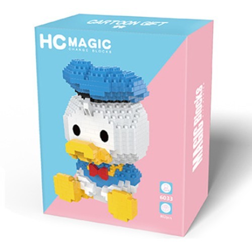 

Конструктор ребенок Дональд Дак HC Magic Donald Duck 802 деталей