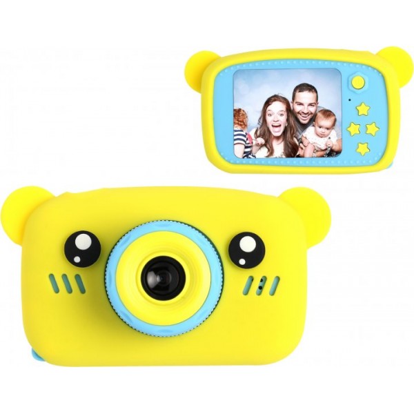 

Детская цифровая камера WOW XL 500R Мишка Детский фотоаппарат Желтый