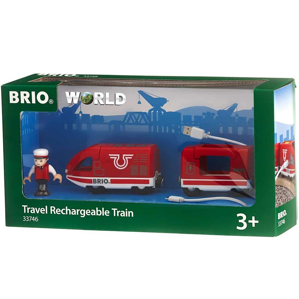 

Пассажирский поезд для железной дороги BRIO c USB подзарядкой (33746)