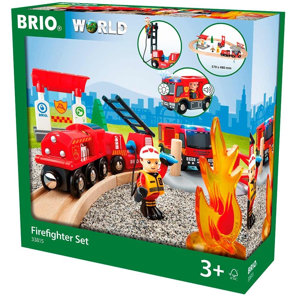 

Детская железная дорога BRIO Пожарная станция (33815)