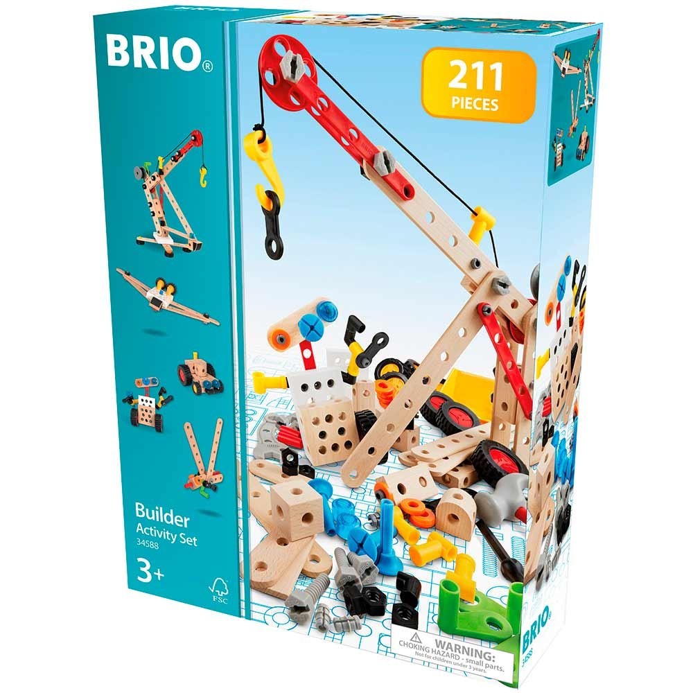 

Конструктор BRIO Builder 211 эл. (34588)