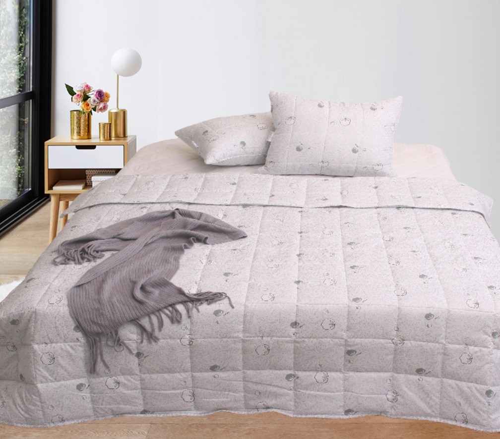 

Одеяло летнее TAG Cotton 200х215 стеганное облегченное 09111870973