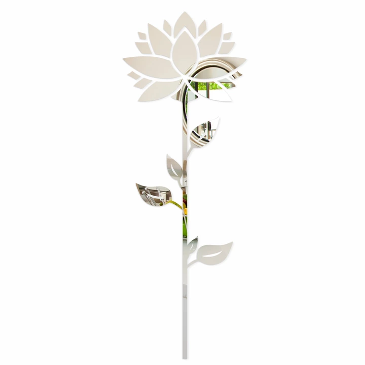 

Наклейка на стену акриловая зеркальная SUNFLOWER 150 см FLEXISTYLE декоративное зеркало