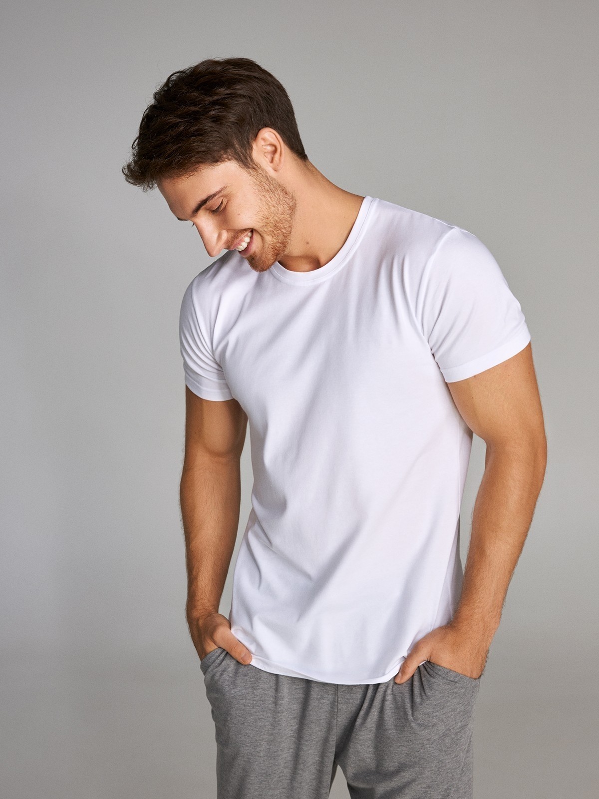 

Мужская футболка MSH 002/002 (MBSK 500/01/01) Ellen М Белая