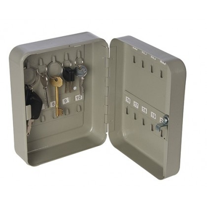

Ключница SILVERLINE с замком на ключе, на 20 ключей, 20 х 16 х 7,5 см