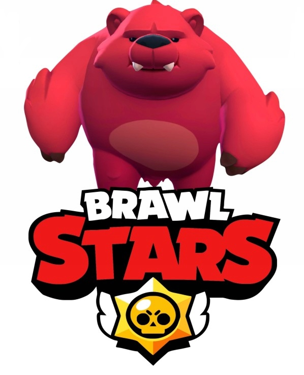 

Наклейка для интерьера Brawl Star детская, стикер высота 70 см Нита Oracal (BST-1)