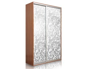 

Шкаф-купе Триумф 1,5*0,6*2,2 зеркало с рисунком п2-457 (шк-4152) венге