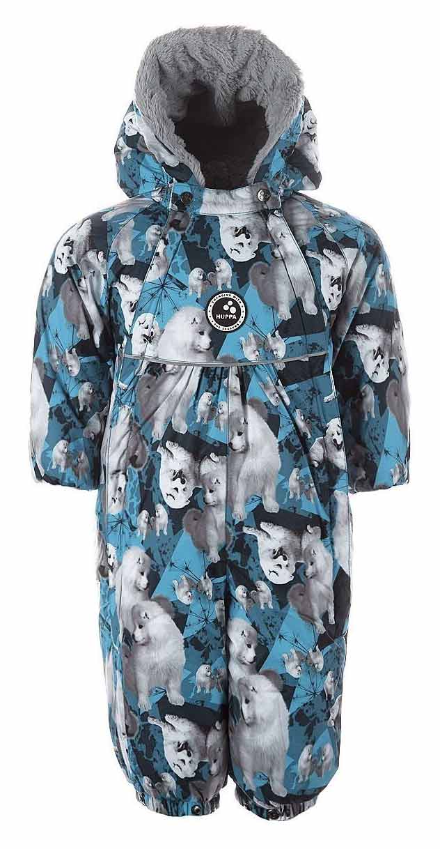 

Комбинезон-спальный мешок для малышей Хуппа Huppa Mary синий с принтом, р.68 (32630030-02660-068)