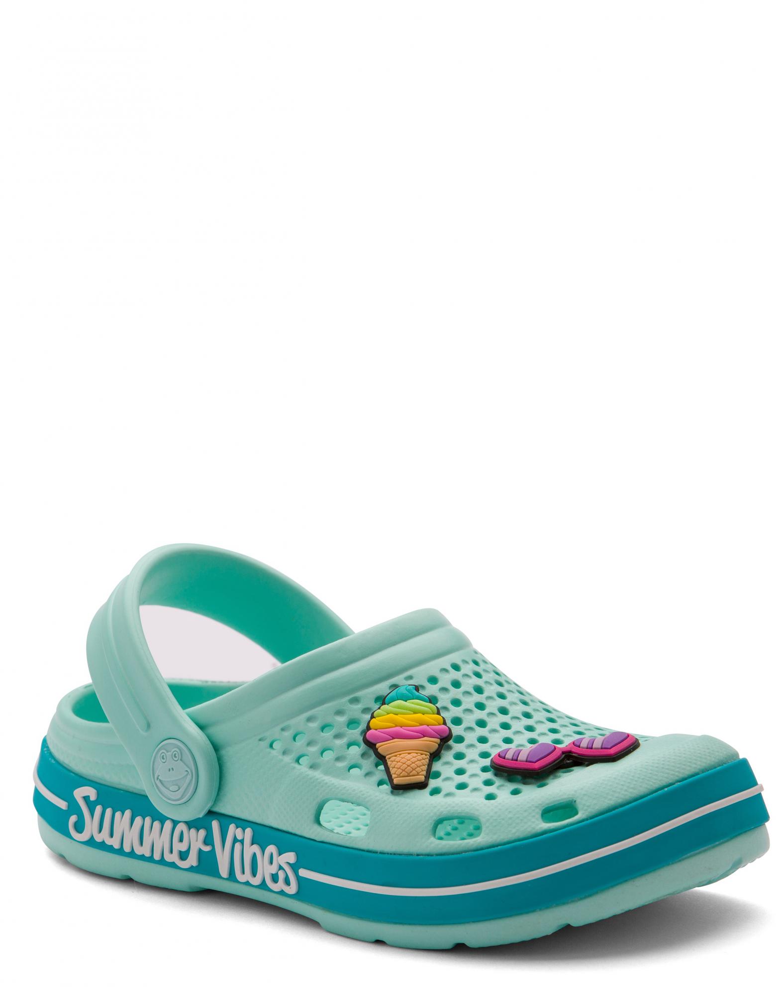

Клоги Coqui 6423 Lindo 28/29 18 см Lt. mint/Turquoise summer + amulet (6423_28/29_Mint/Turquo)