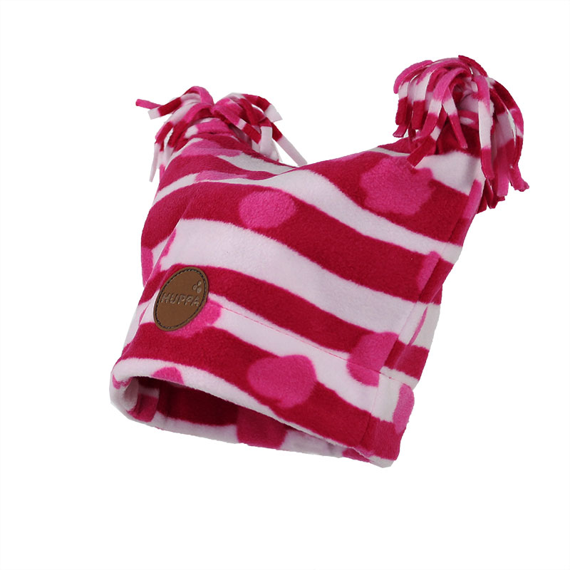 

Флисовая зимняя шапка Хуппа Huppa William фуксия с принтом, ХS 43-45 см (80240000-63363-0ХS)