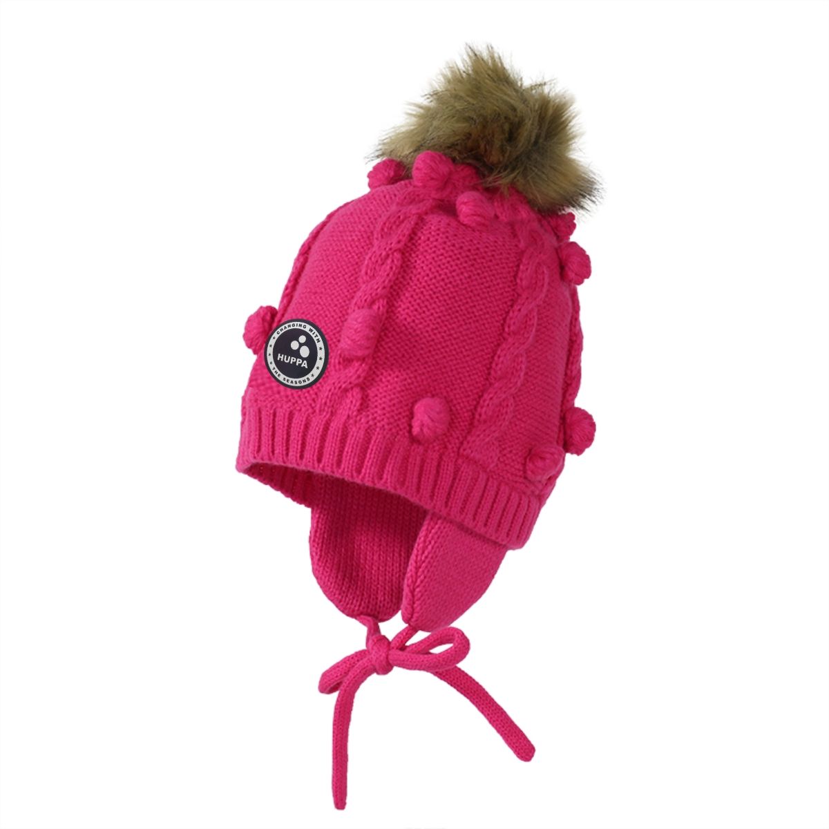 

Вязаная зимняя шапка Хуппа Huppa Macy фуксия, ХХS 39-41 см (83570000-60063-XXS)