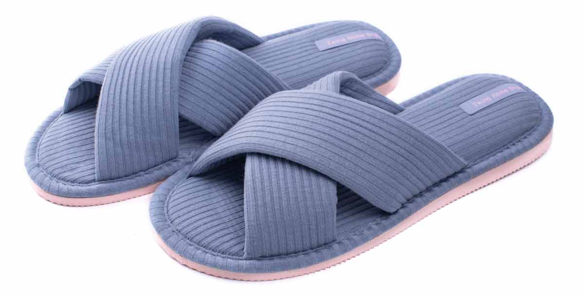 

Комнатные тапочки Twins Твинс женские HS-VL перекрест, синие, р.38/39 (5570)