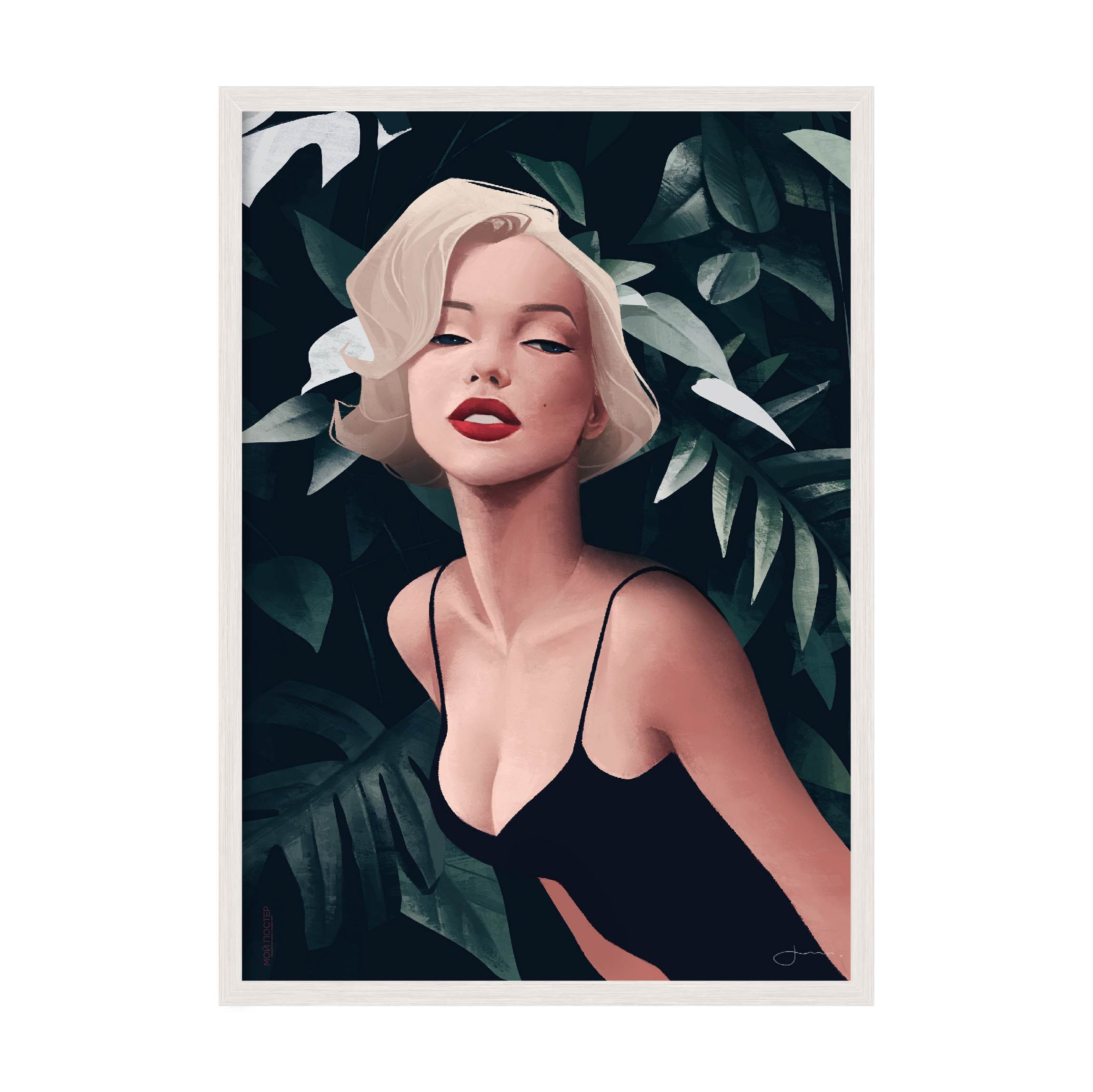 

Постер "Girl Vol14" с антибликовым стеклом 29.7 x 42 см в белой рамке