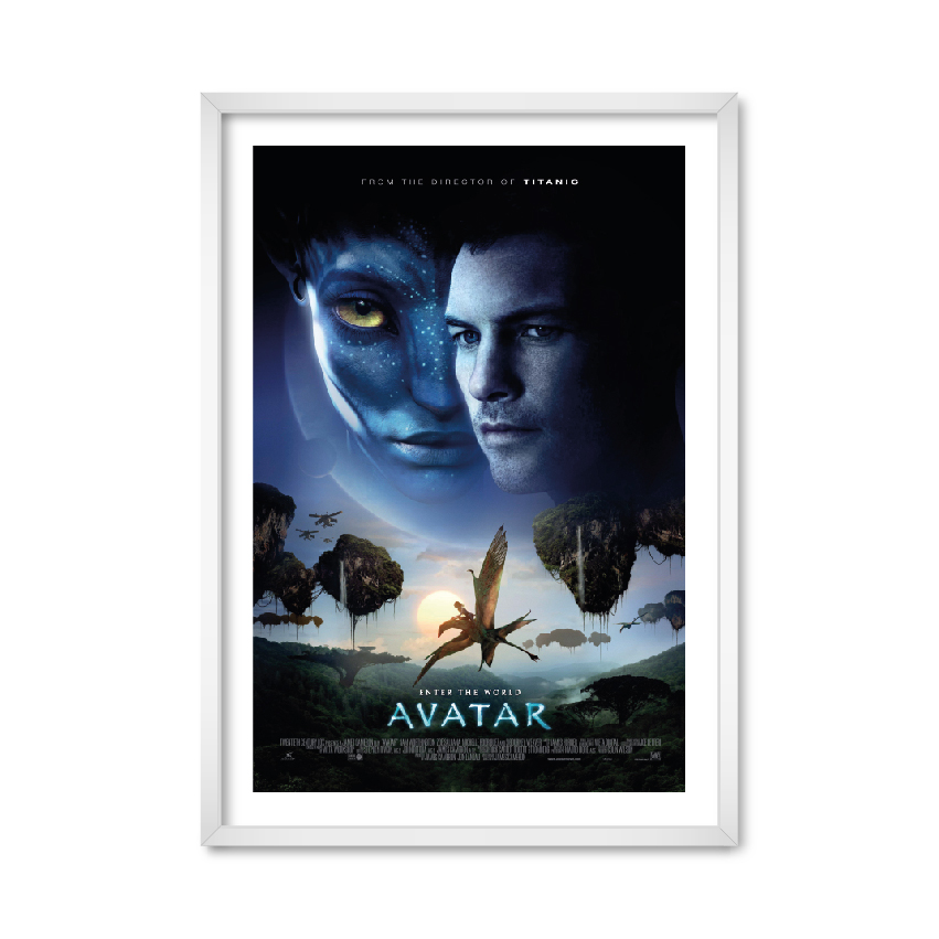 

Постер "Аватар" без стекла 42 x 59.4 см в белой рамке