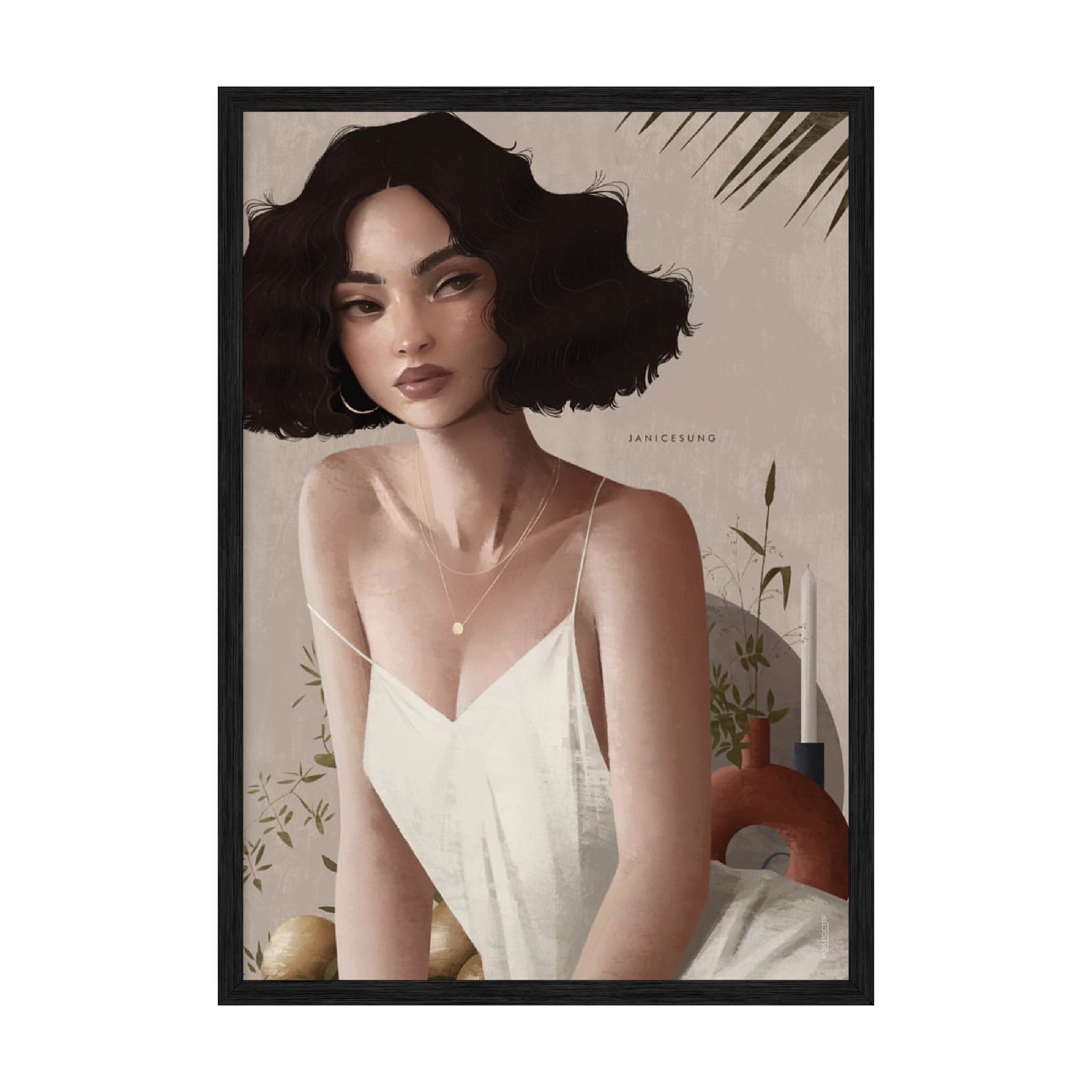 

Постер "Girl vol 15" без стекла 42 x 59.4 см в чёрной рамке