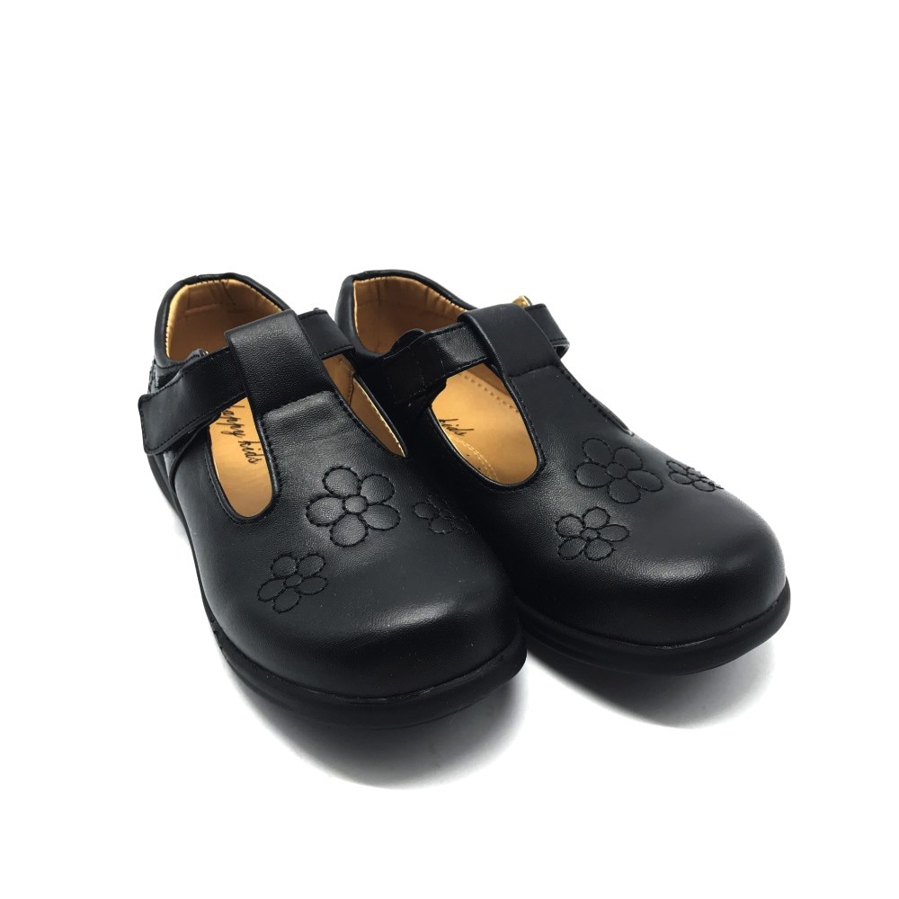

Туфли для девочек Happy Kids Flower 36 23 см Black 818-27