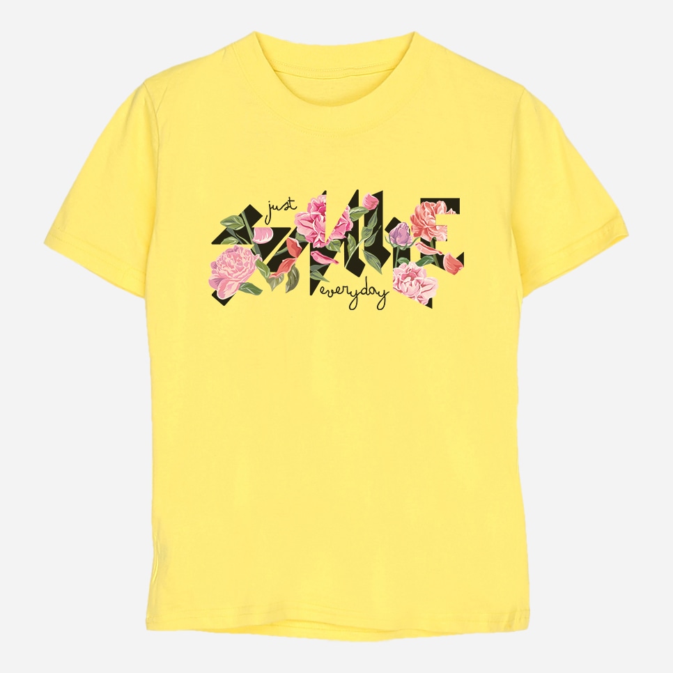 

Футболка Malta Д403/1-17-Р3 Smile 134 см Желтая