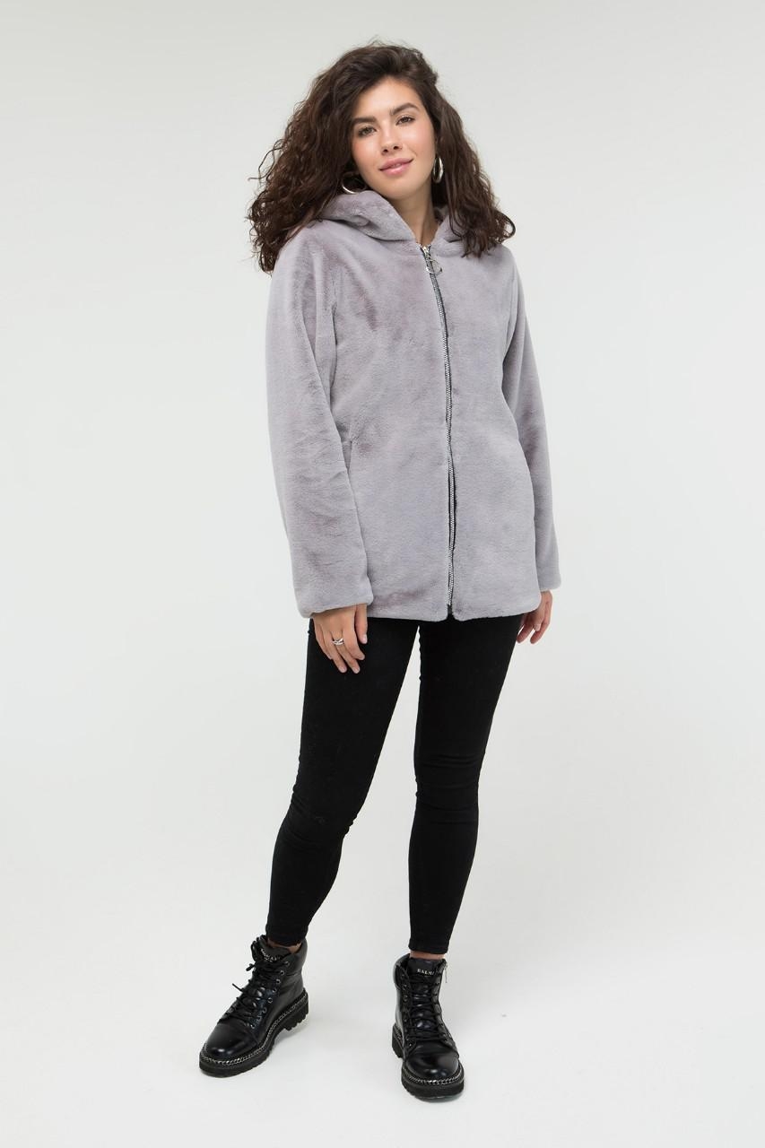 

Fashions • Полушубок Debora Fashions 50 серый (017)