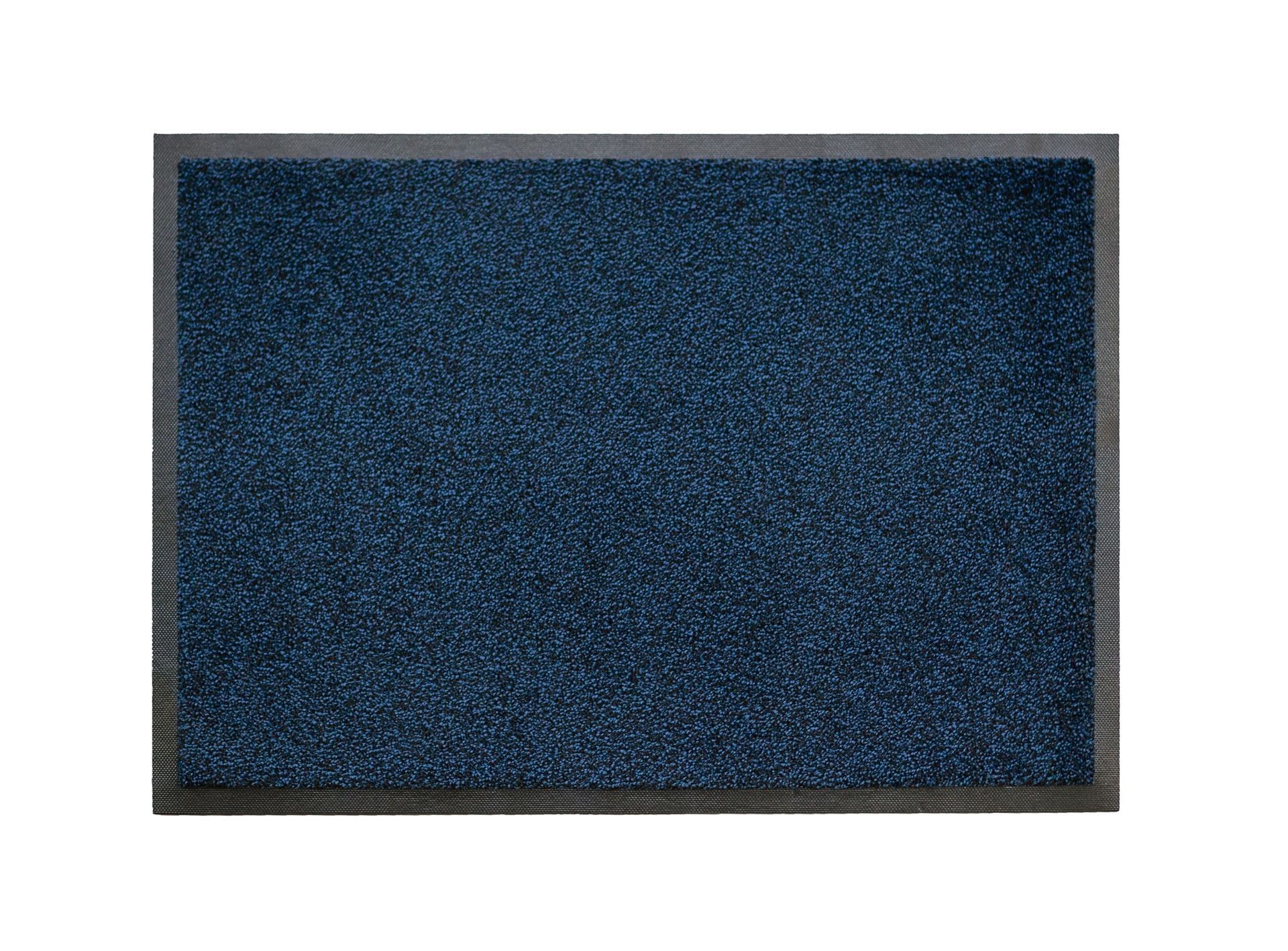 

Коврик грязезащитный Kleen-Tex Меланжевый 60х85 см синий