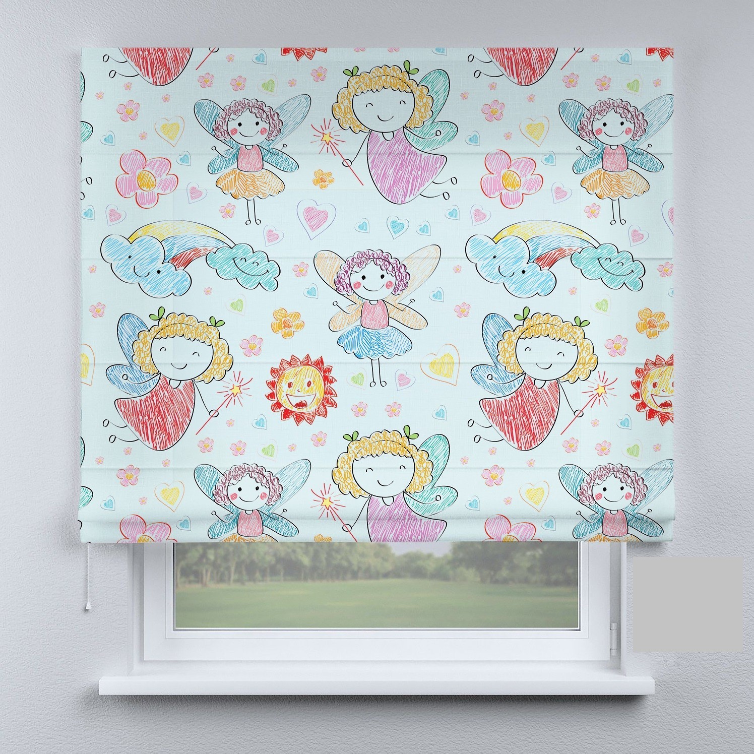 

Римские шторы DECOLIV детские бабочки 250*170 см