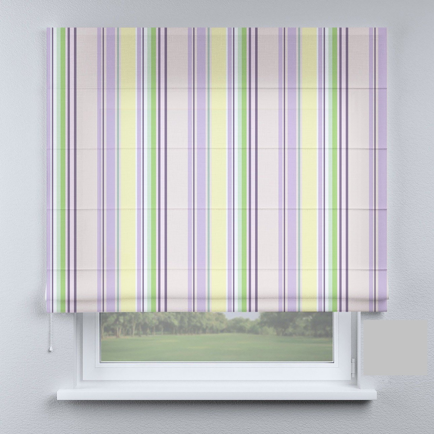 

Римские шторы DECOLIV разноцветные полосы 120*170 см