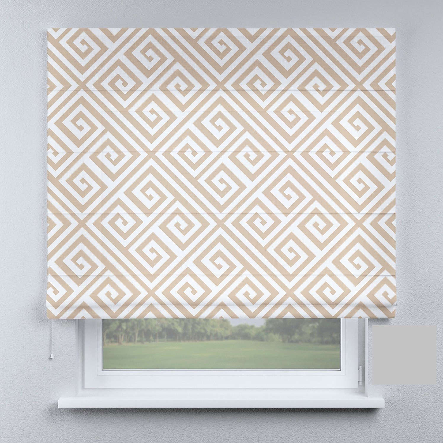 

Римские шторы DECOLIV узор светло-коричневый 80*170 см