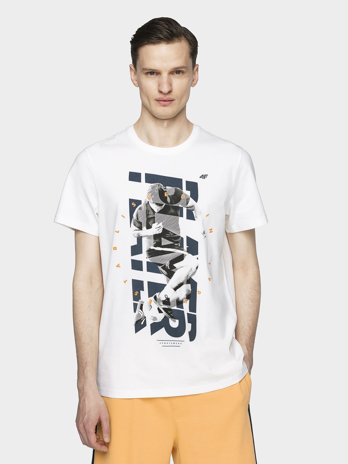 

Футболка 4F H4L21-TSM011-11S S Off White