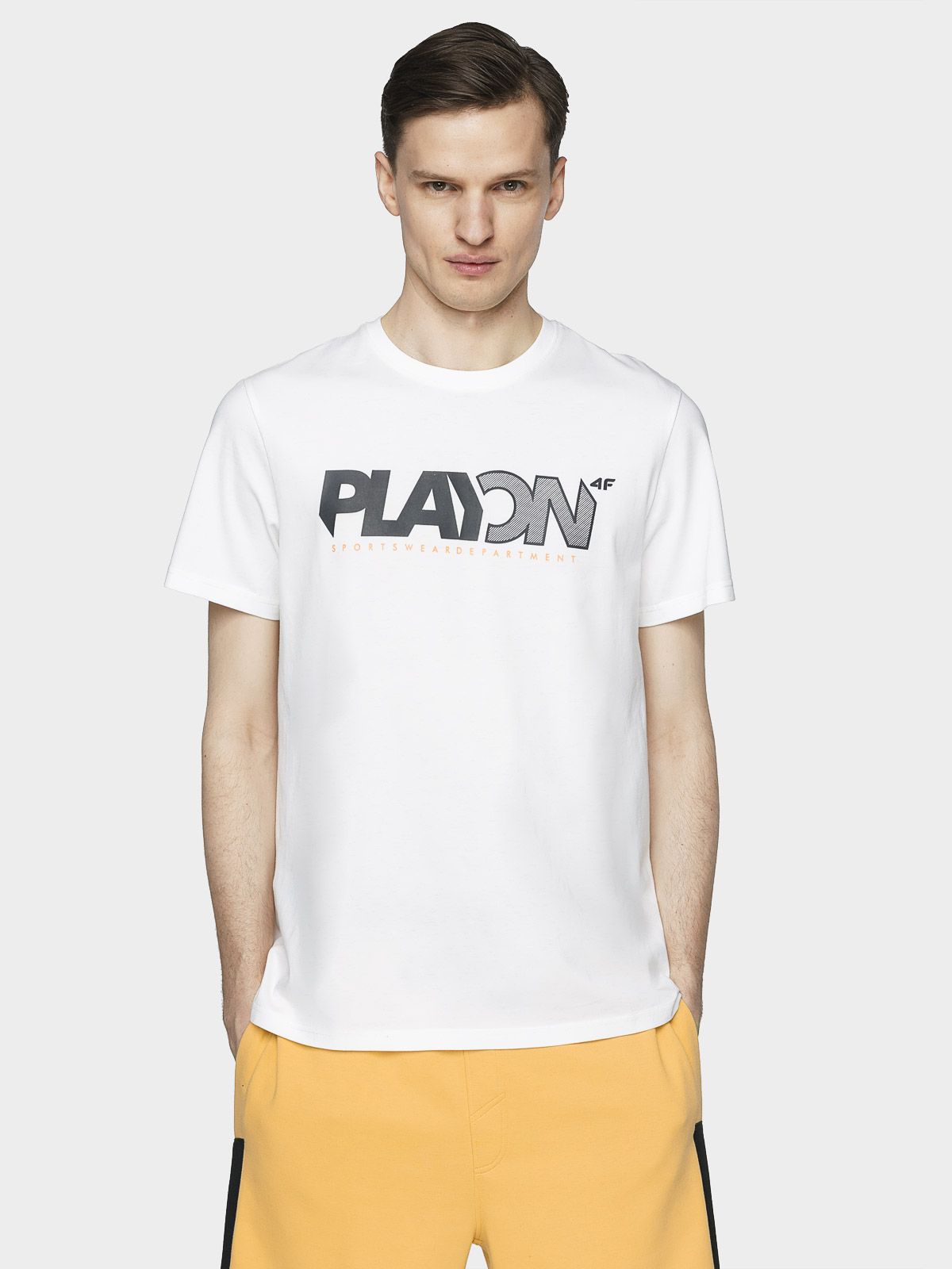 

Футболка 4F H4L21-TSM013-11S L Off White