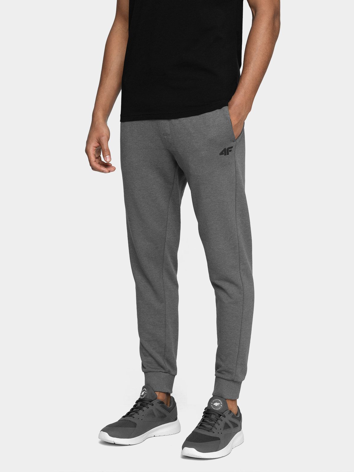 

Спортивные штаны 4F NOSH4-SPMD001-24M L Middle Grey Melange