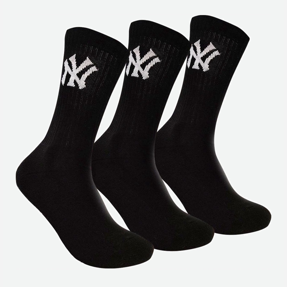 

Носки New York Yankees 3 pk Crew 15100002-1002 - р 3 пары Черные, Носки New York Yankees 3 pk Crew 15100002-1002 31-34 р 3 пары Черные