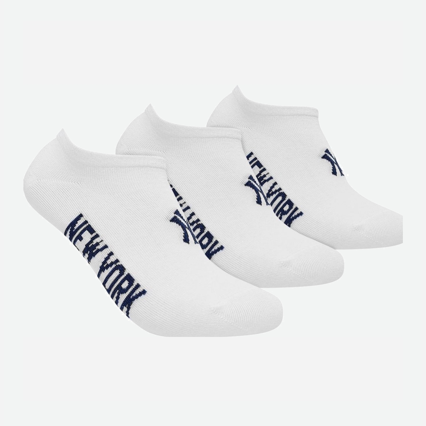 

Носки New York Yankees 3 pk Sneaker 15100004-1001 - р 3 пары Белые, Носки New York Yankees 3 pk Sneaker 15100004-1001 35-38 р 3 пары Белые
