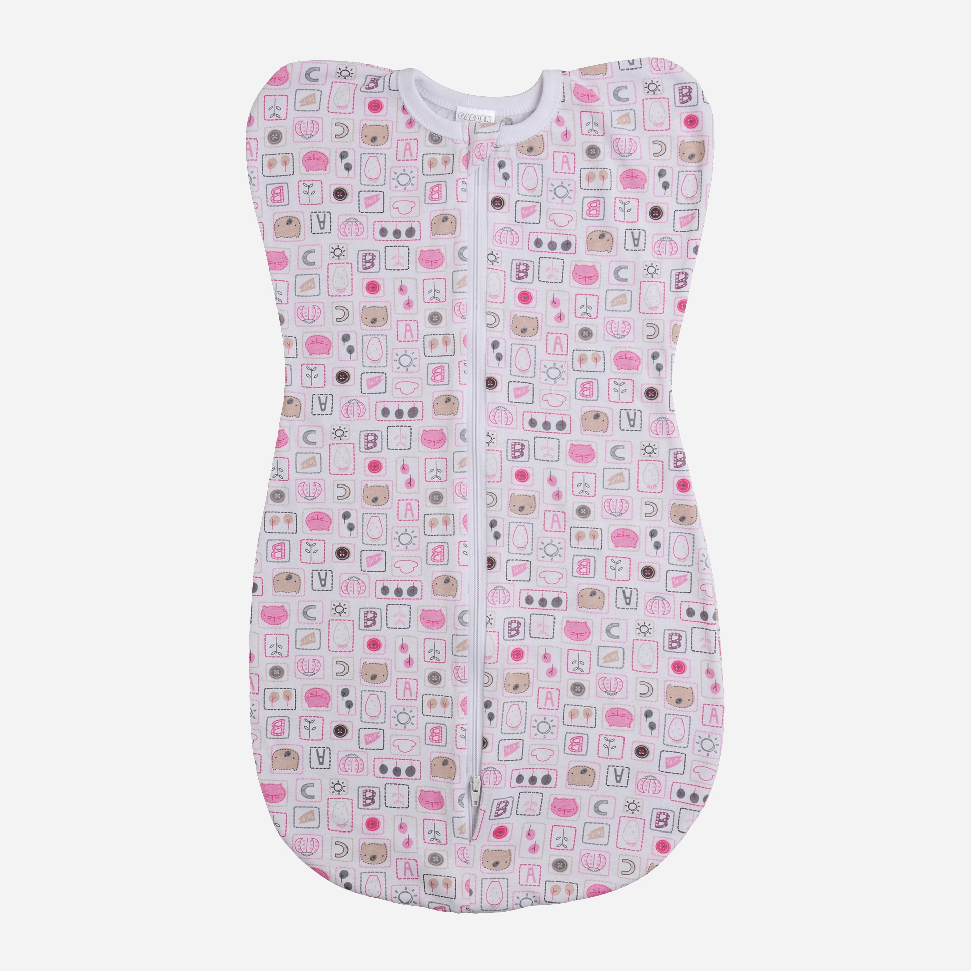 

Спальный мешок Garden Baby 70004-03 68 см Розовые буквы