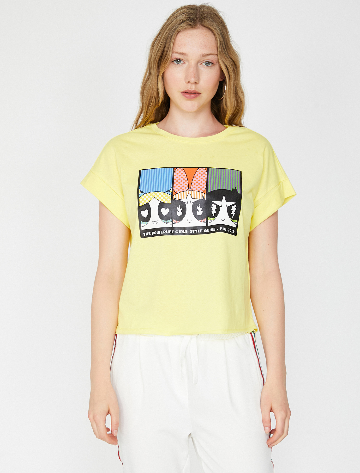 

Футболка Koton 9YAL18934IK-167 S Yellow