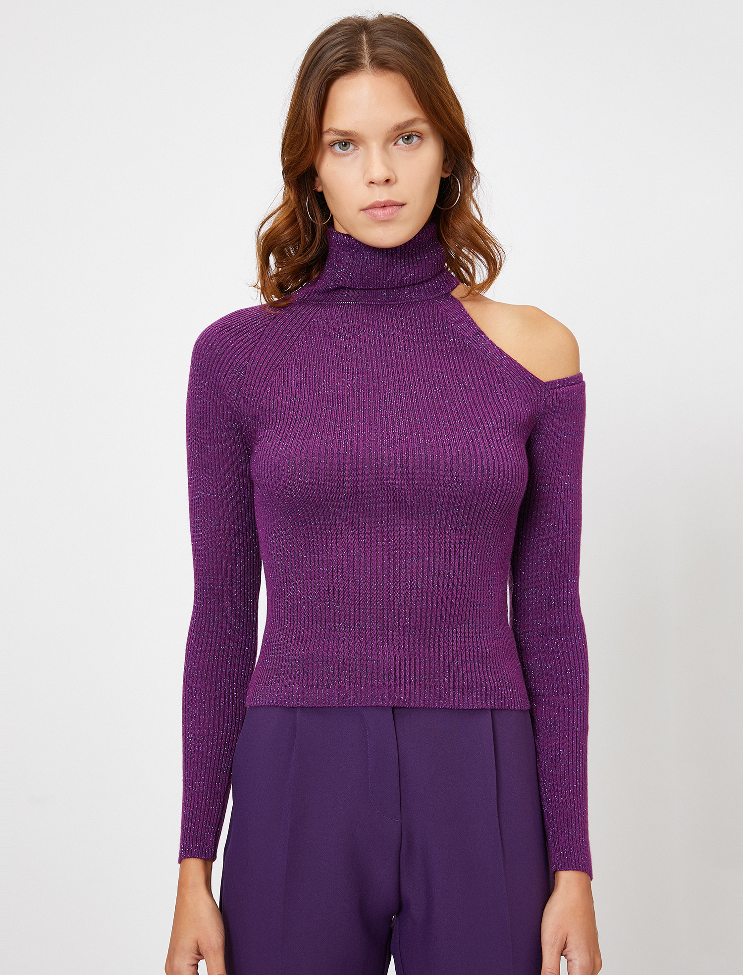 

Водолазка Koton 0KAK92806HT-376 S Aubergine