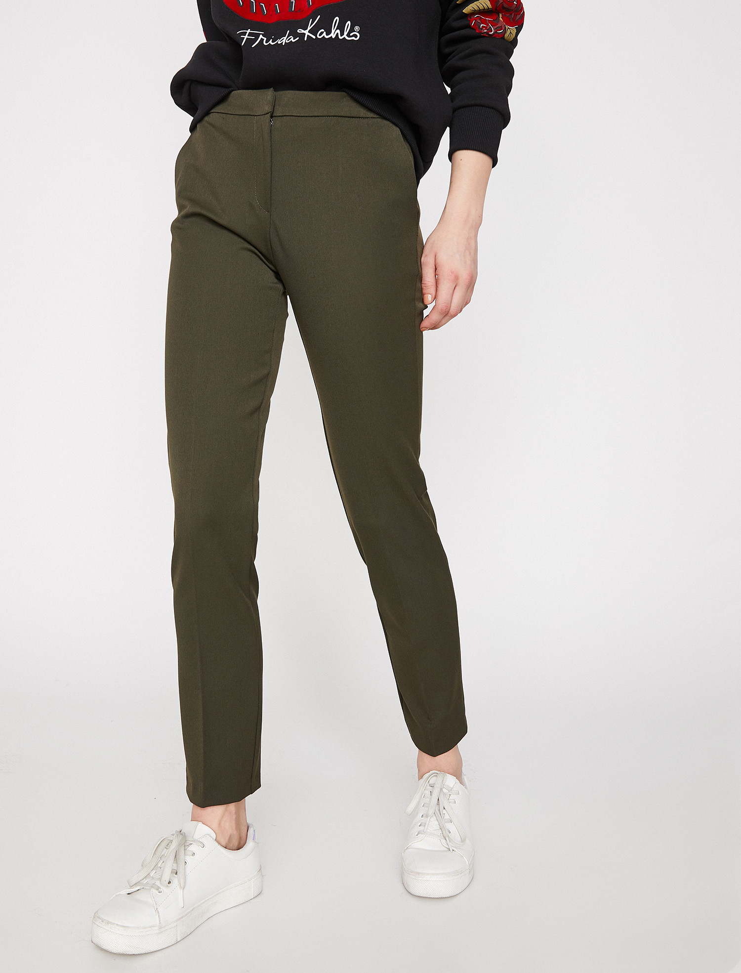 

Брюки Koton 9YAK42139RW-890  (L) Khaki, Брюки Koton 9YAK42139RW-890 34 (L) Khaki