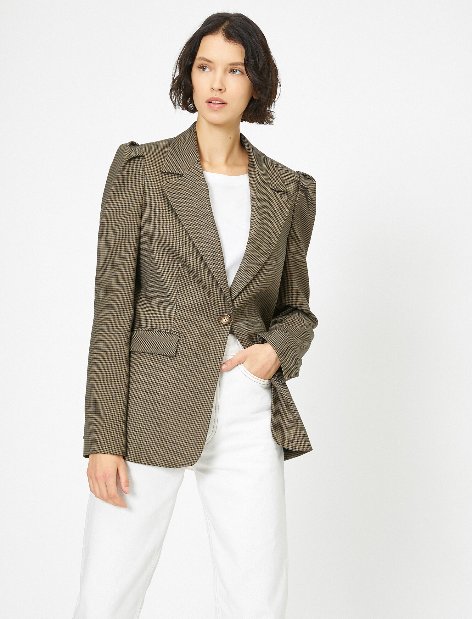 

Жакет Koton 0KAK53095EW-90F 40 Khaki Design