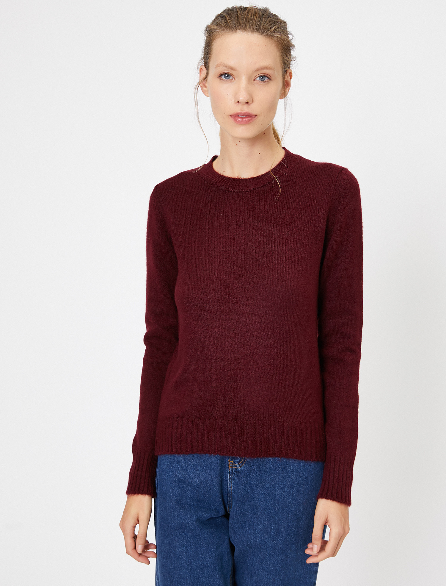 

Джемпер Koton 0KAK92122HT-477 S Bordeux