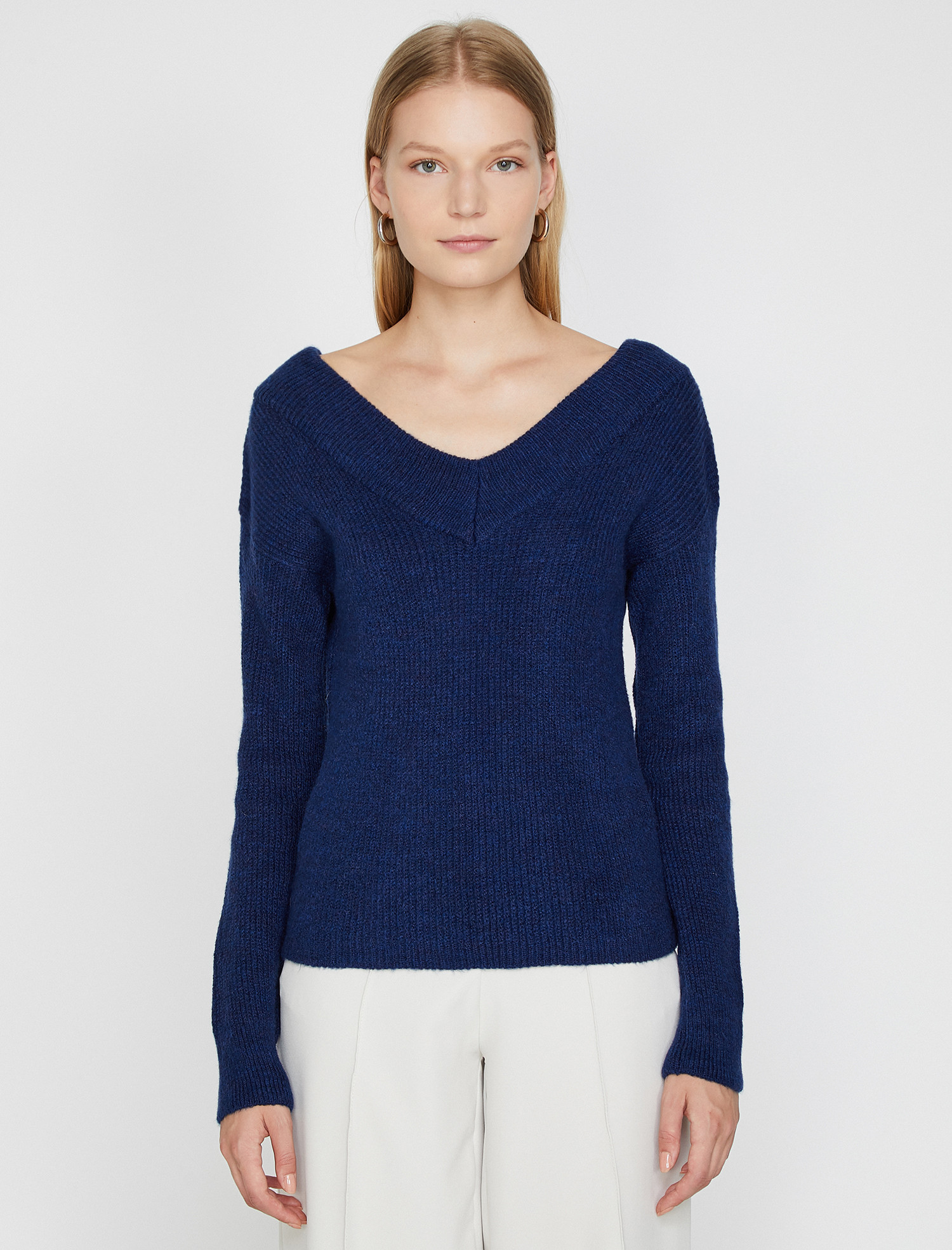 

Пуловер Koton 0KAK92902HT-NA1 XL Navy
