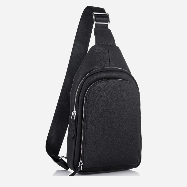 

Мужской рюкзак кожаный Tiding Bag SM8-812A Черный
