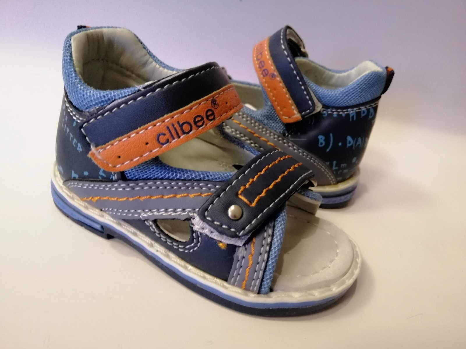 

Босоножки для мальчика Clibee 81 F blue синие р.21-13 см