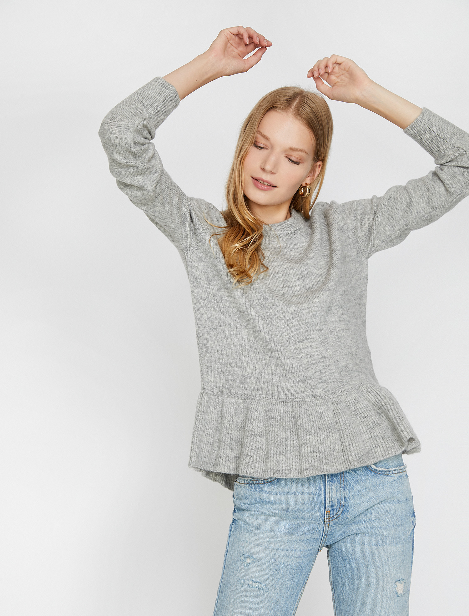 

Джемпер Koton 0KAK93048OT-910 XL Grey