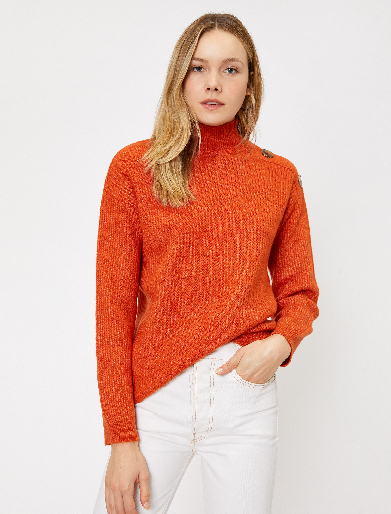 

Свитер Koton 0KAK92835HT-967 XS Orange
