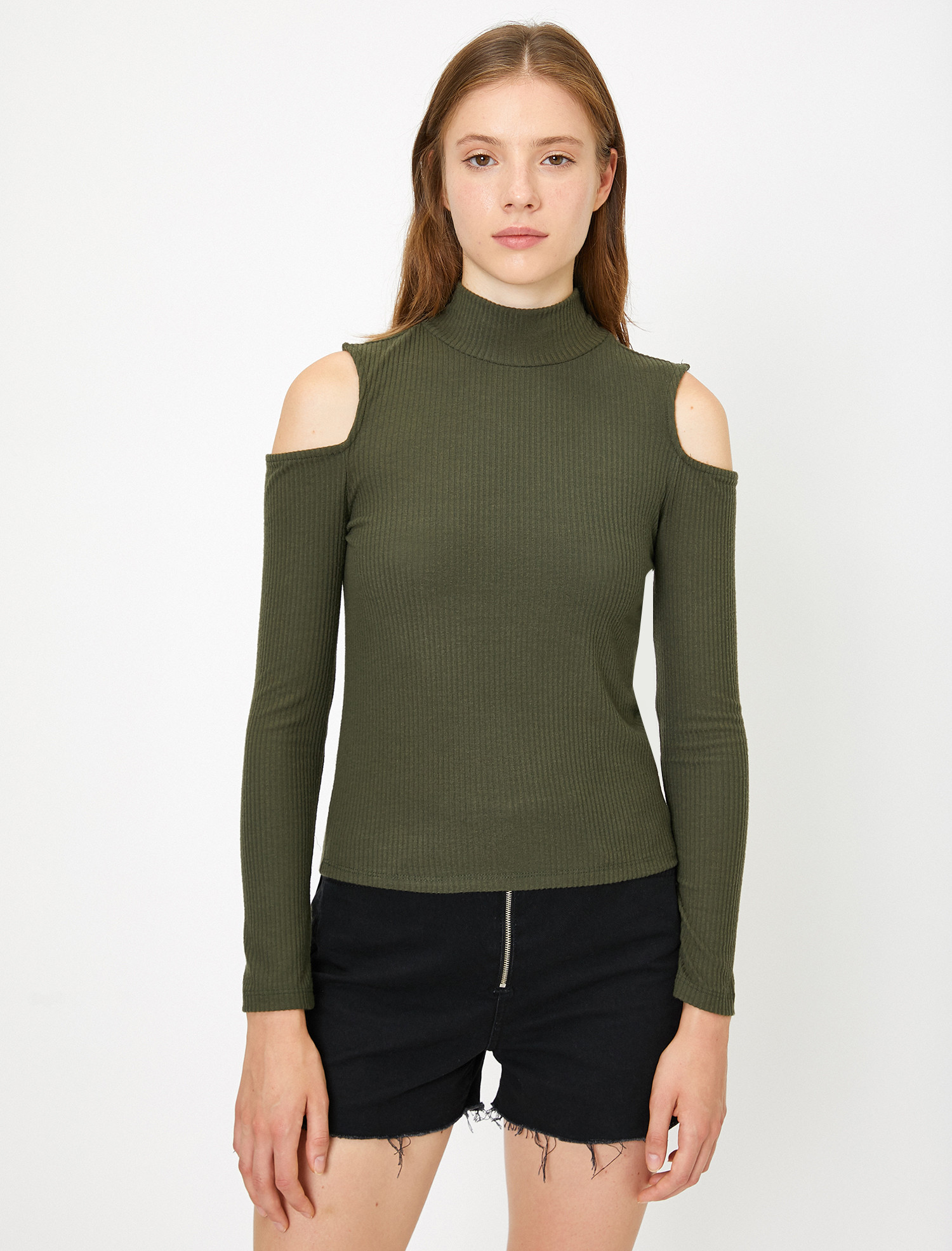 

Водолазка Koton 0KAL98021IK-877 S D.Khaki