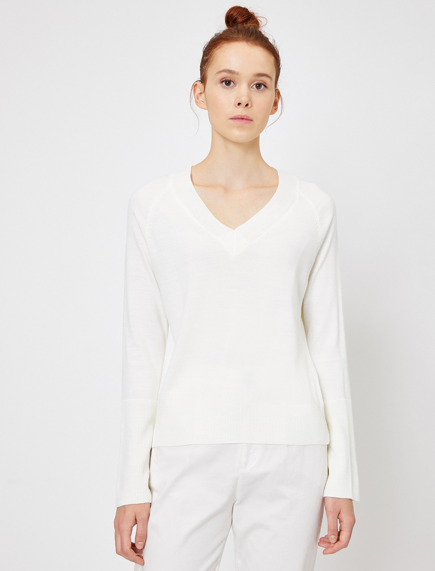 

Пуловер Koton 0KAL98245OT-001 S Off White